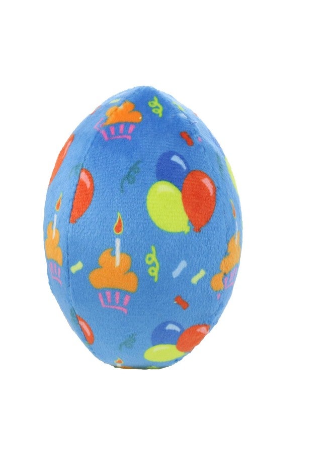 MIGHTY- NO Stuff Ball – Squeaky Plastic Core. 2-in-1 Toy. Made Durable, Strong & Tough. Interactive Play (Tug, Toss & Fetch)& Floats (Celebration, Medium 2 Pack) - Image 5